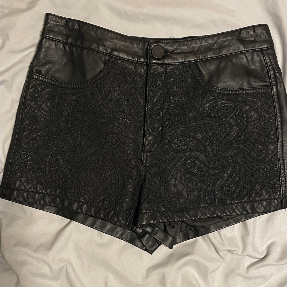 Forever 21 Black High Waist Shorts